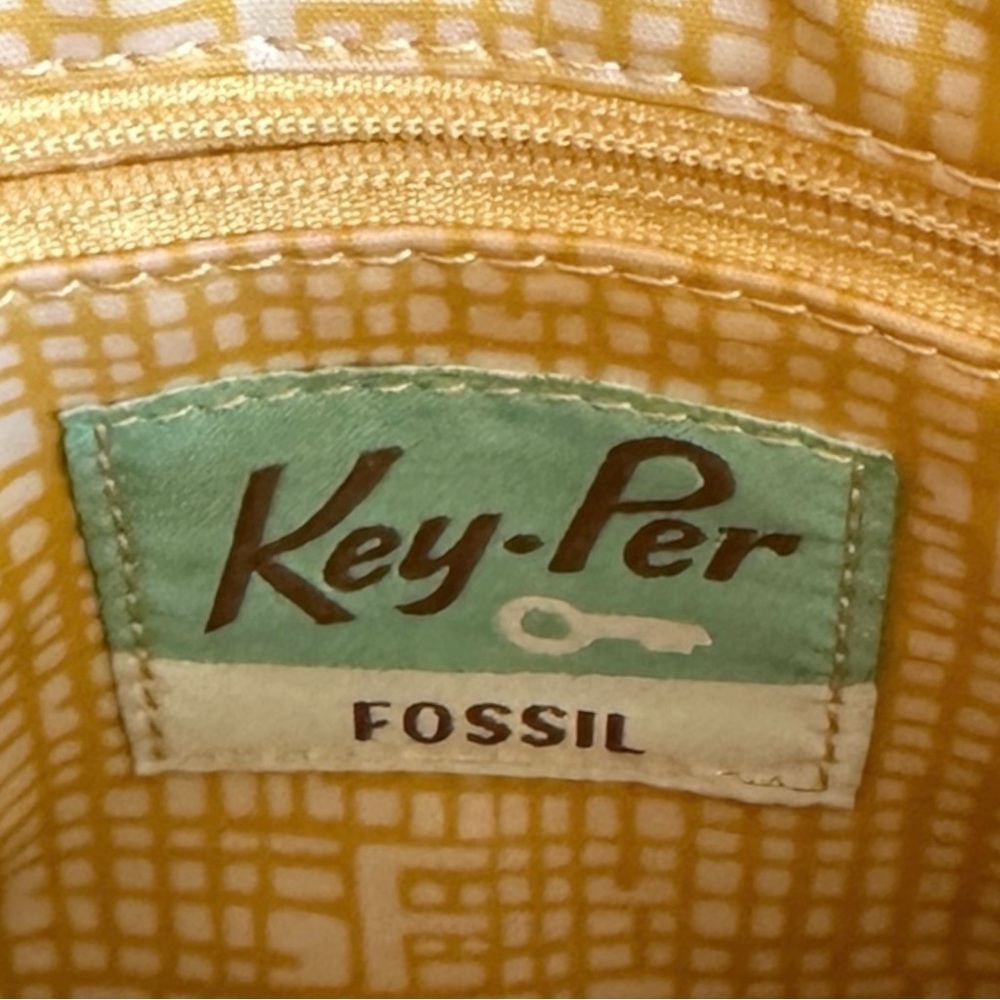 Fossil Key Per Coated Canvas Multicolor Mini Cros… - image 5